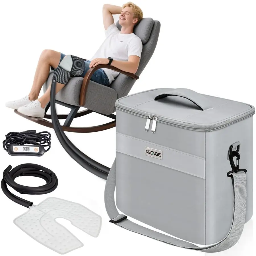 

Therapy Machine with Programmable Timer Portable Ice Therapy for Knee After Surgery Knee Replacement Recovery System for Pain Re