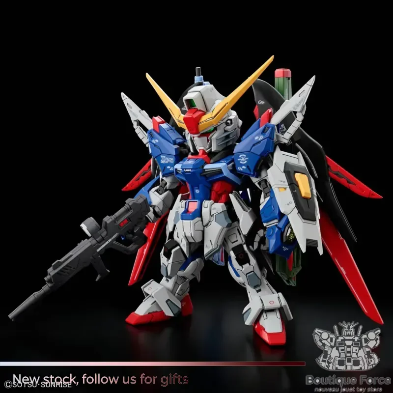 BANDAI MGSD Mobile Suit Gundam SEED FREEDOM DESTINY GUNDAM Anime Action Figure Assembly Model Kit Official Licensed