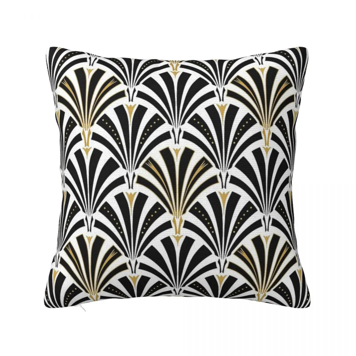 

Art Deco Fan Pattern Black And White Pillow Sleeping Pillows Cushions For Living Room Pillow Case Pillow Cover