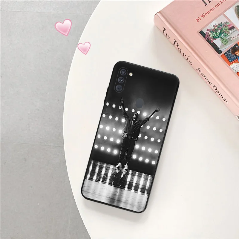 Phone Case for Samsung a24 a20e a21s a22 a23 a25 a11 a12 a13 a14 a15 4g a10 a30 Power Kanye Omari West Soft Black Silicone Cover