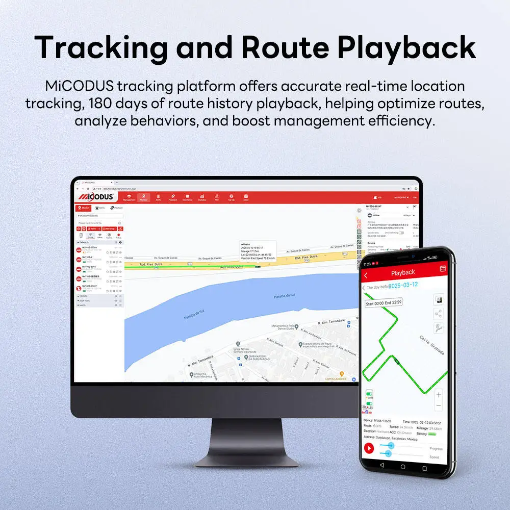 MiCODUS One Year Platform licence GPS Trackers LK720/MV720/TK905/MV730/GPS103/GPS303/LK/CJ/ST-901 Tracking Platform One Year APP image 3