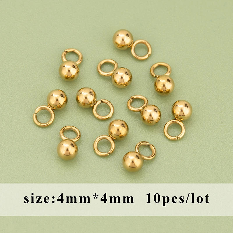 assoonas, eine Packung/Los, MH62, Schmuckzubehör, 18k vergoldet, 316L Edelstahl, handgefertigt, Anhänger, Verbindungsstücke, Schmuckherstellung – Detail 6