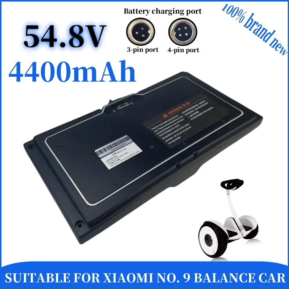 

Scooter 54.8V 4400mAh Lithium-ion Battery pack 241Wh,Suitable for Xiaomi No. 9 Electric Balance Cars Battery