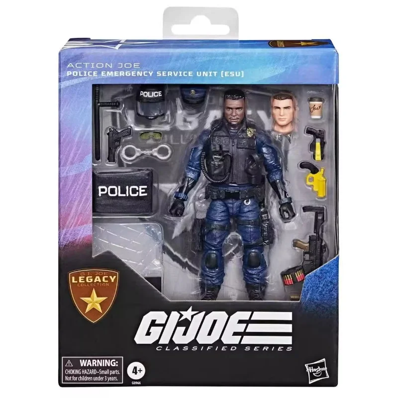 

New In Stock G.I. Joe Gi Joe Classified Series 6" Legacy Collection Police Emergency Service Action Figure Model Toy Hobby Gift