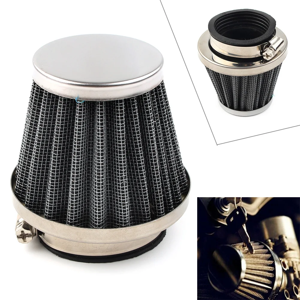 45mm Motorcycle Air Filter Cleaner Scooter Dirt Pit Quad Bike ATV for GY6 50cc-150cc Universal