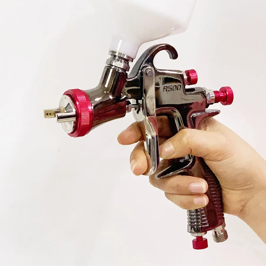 LVLP R500  Spray Gun for Car Painting . 1.3mm,1.5mm,1.7mm,2.0mm Nozzle Separately  Supplied. Genuine R500 Spray Gun for Cars..