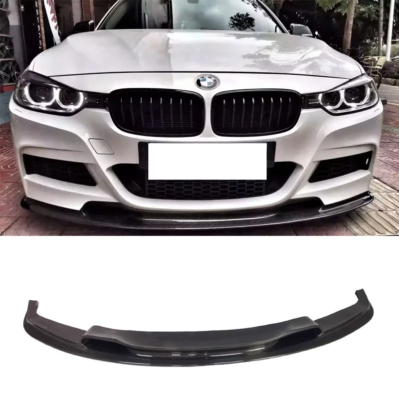 

V Style F30 F35 M-TECH Carbon Fiber Front Lip for Bmw 3 Series 2012-2018