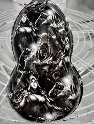 2M/6M/10M/20M Length Skull Liquid Image Hydrographic Film 50CM Width Hydro Graphics Film H1495