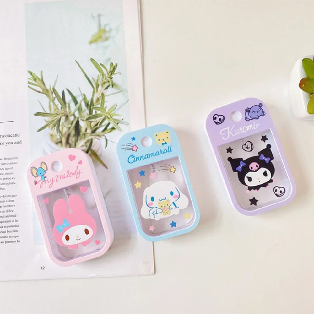 50ml Anime Hello Kitty Sanrio Perfume Spray Bottle Kuromi Cinnamoroll Travel Portable My Melody Cartoon Alcohol Press Bottled - view 3