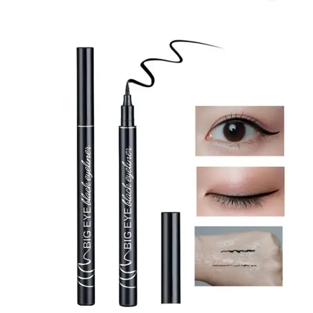 Matowy płynny Eyeliner długotrwały wodoodporny, odporny na rozmazywanie ołówek do eyelinera dla narzędzie do makijażu oczu