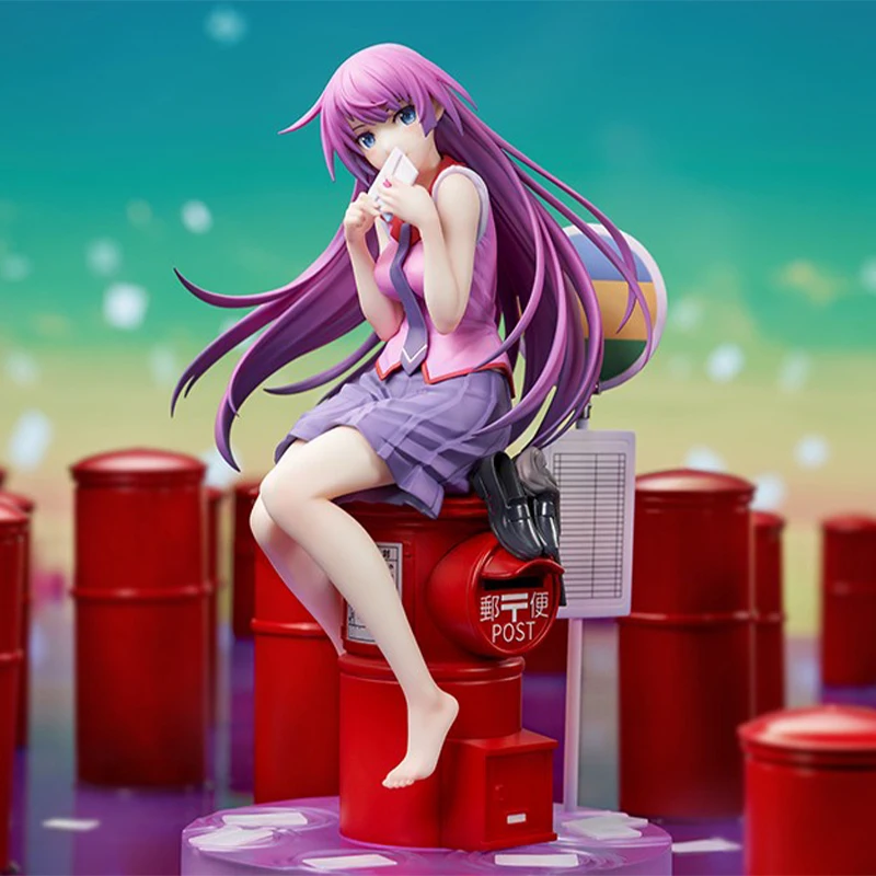 الأصلي GSC Monogatari سلسلة Senjougahara Hitagi رسالة لك PVC 23 سنتيمتر أنيمي الشكل تحصيل نموذج دمية حلية الهدايا #6