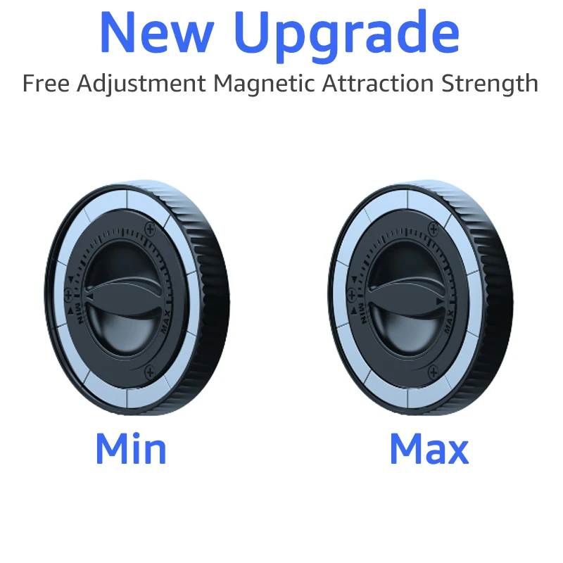 iBudim Magnetic Base Mobile Phone Holder 17mm Ball Head Adapter Universal Magnet Car Cellphone Stand Mount Accessories