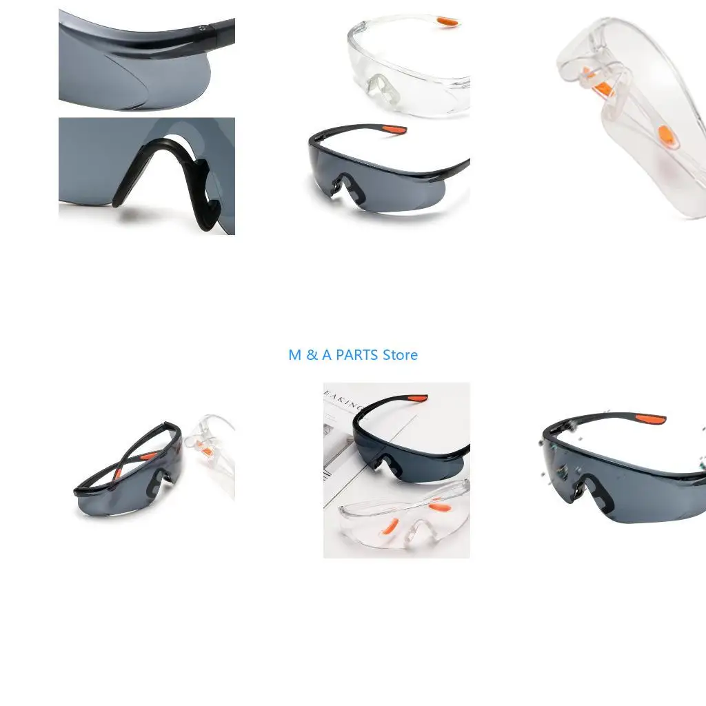 U1JF Anti-fog Outdoor Work Factory Anti-impact Eye Protective Glasses Safety Goggles
