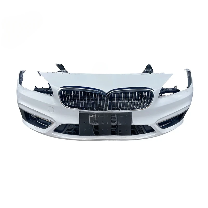 

Для BMW 2 серии F45 F46 2014-2021: Пластиковая решетка радиатора и б/у комплект обвеса бампера
