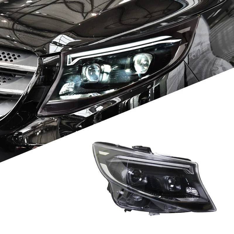 

Suitable For Mercedes-Benz V-Class VITO New Vito Headlight Assembly V260 Modified LED Headlight Daytime Running Light Turn