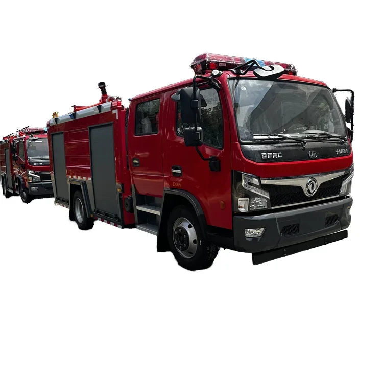 

Dongfeng 4X2 6X4 8X4 Fire Truck 5m3 4ton Water Foam Tanker Manual Transmission New fire engine