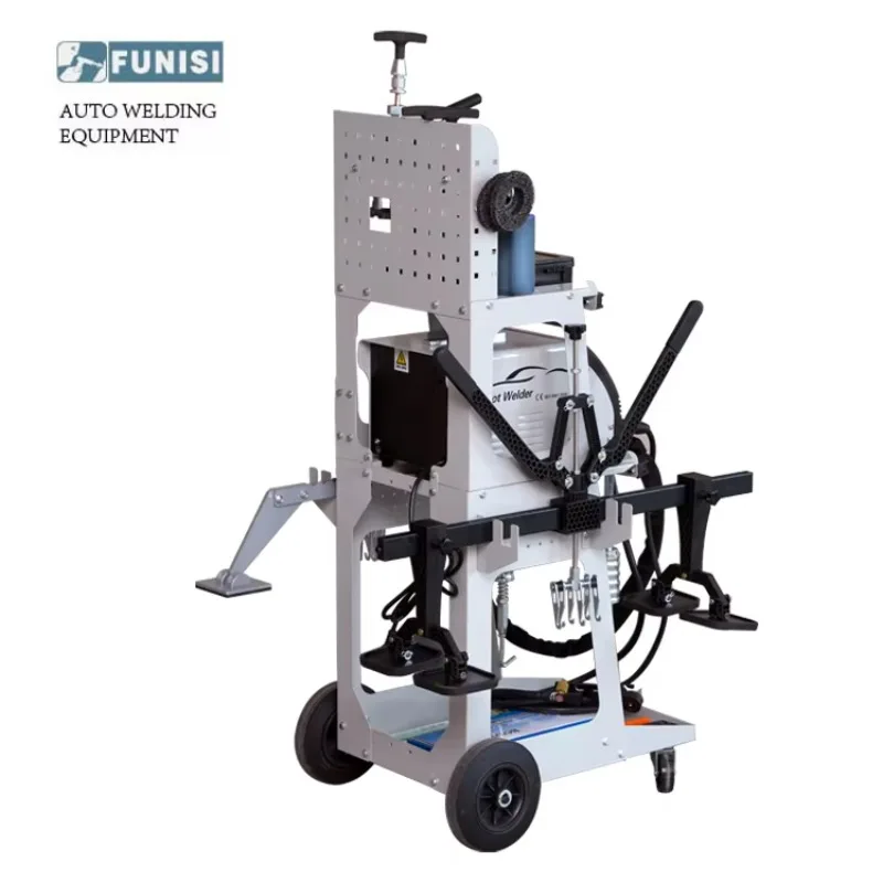 F90ES5 Steel Auto Body Repair Equipment Dent Puller Machine For Workshop With Refine Gun view 3