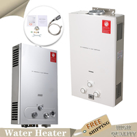 18L LPG Gas Propane Instant Tankless Water Heater 36KW Hot Water Heater Boiler Water Shower Outdoor Camping With Shower Head Kit