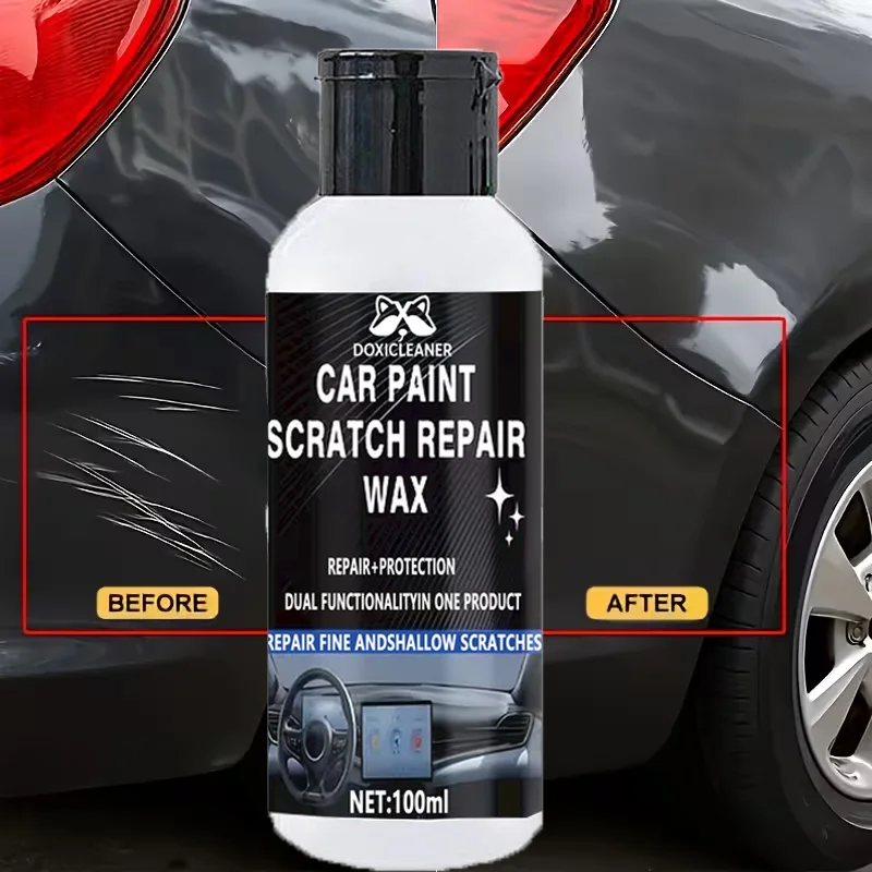 Restaurador de tinta para carro, repara facilmente arranhões, fosco ou outras imperfeições, melhora o brilho da pintura, restaura a beleza da aparência. Sc