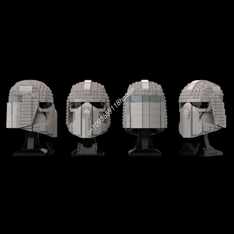 720PCS MOC Star Battle Helmet Snowtrooper Famous Film Model Building Blocks Stacking Brick Creative Kid Toy Gift Diy Educational