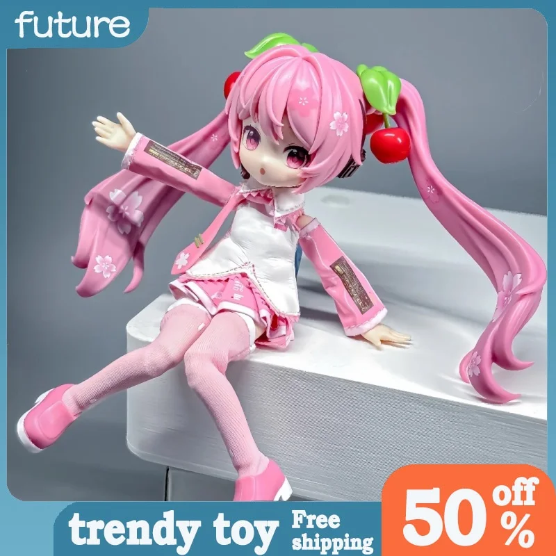 

New Official Overture Of Joy Action Figure Hatsune Miku Sakura Bjd Toys Desktop Decoration Collectible Trendy Doll Gift For Fans