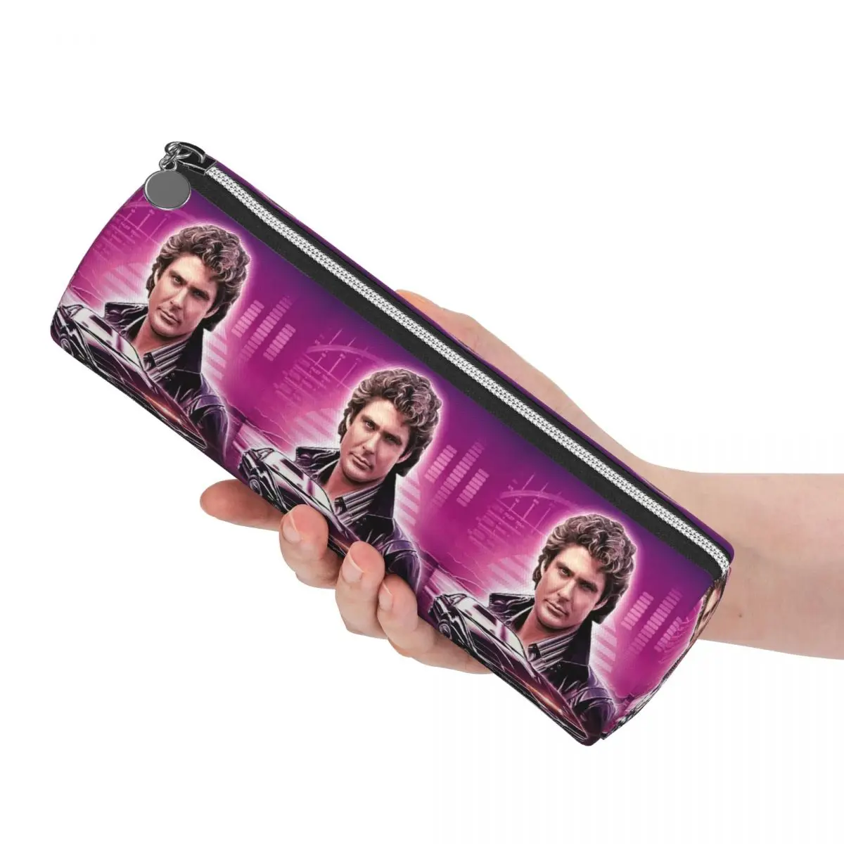 Knight Rider Action Tv Series Pencil Cases Pencil Pouch Cylinder Pen Box Pencil Bag for Boy Girl Gifts