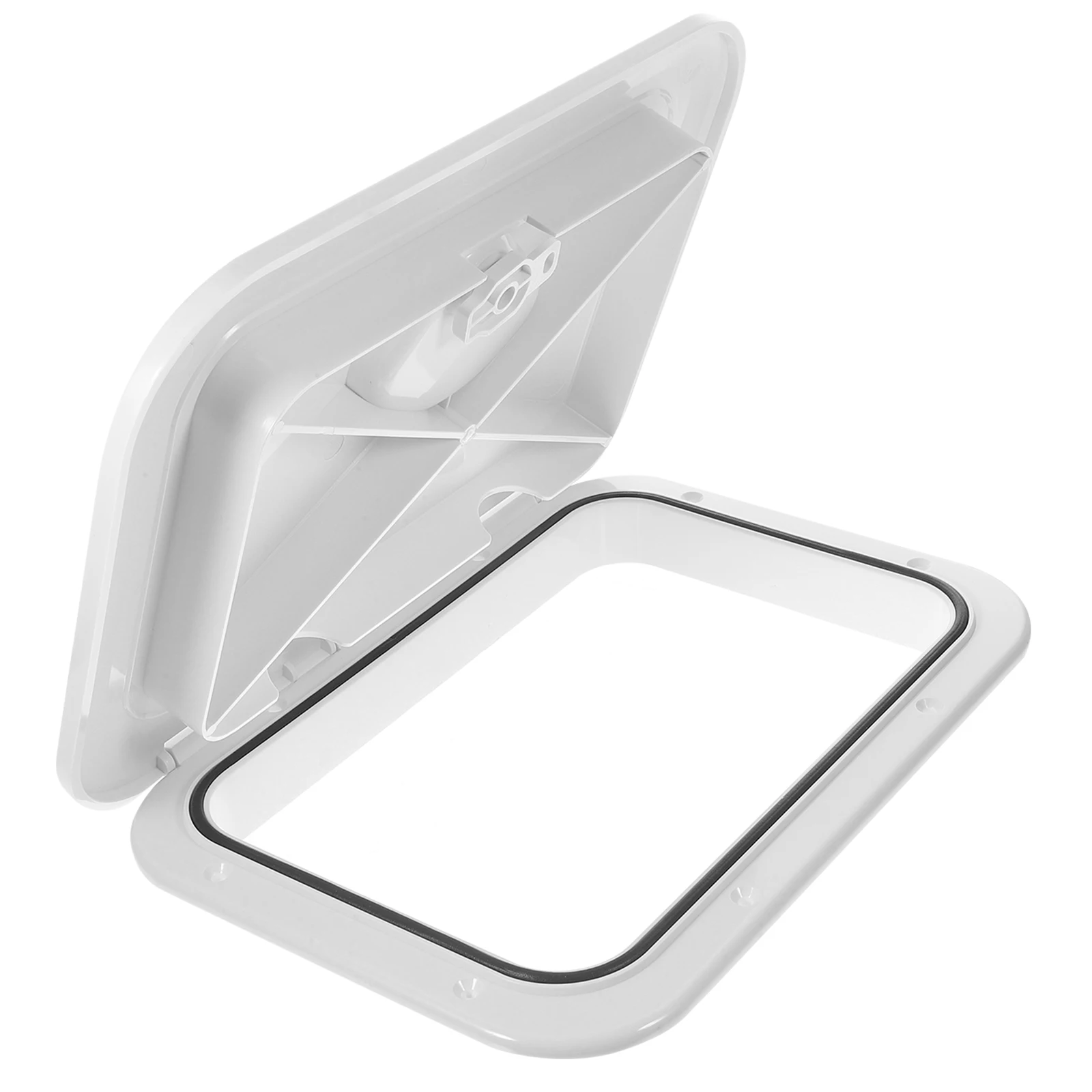 

Low Profile Boat Hatch Lids ABS Access Storage Hatches Waterproof RV Accessories Rubber Reinforcement