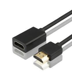 Kabel przedłużający męski do żeńskiego M/F MINI HDMI kabel HD przewód do konwersji komputera MICRO 4K 60HZ