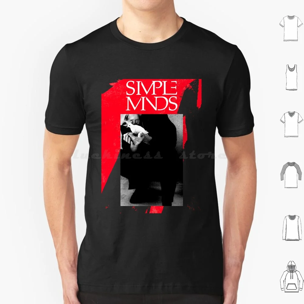 Simple Minds-Sanctify Yourself Premium T Shirt Cotton Men Women Diy Print Simple Minds Dont You Forget About Me Eighties Retro