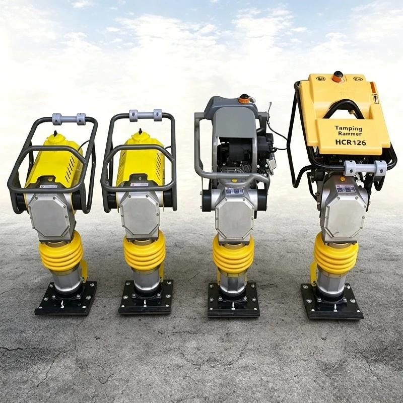 138‑Model 5.5HP 6HP Electric /7.5HP-8HP Diesel Tamping Rammer, Small Vertical Soil Compactor
