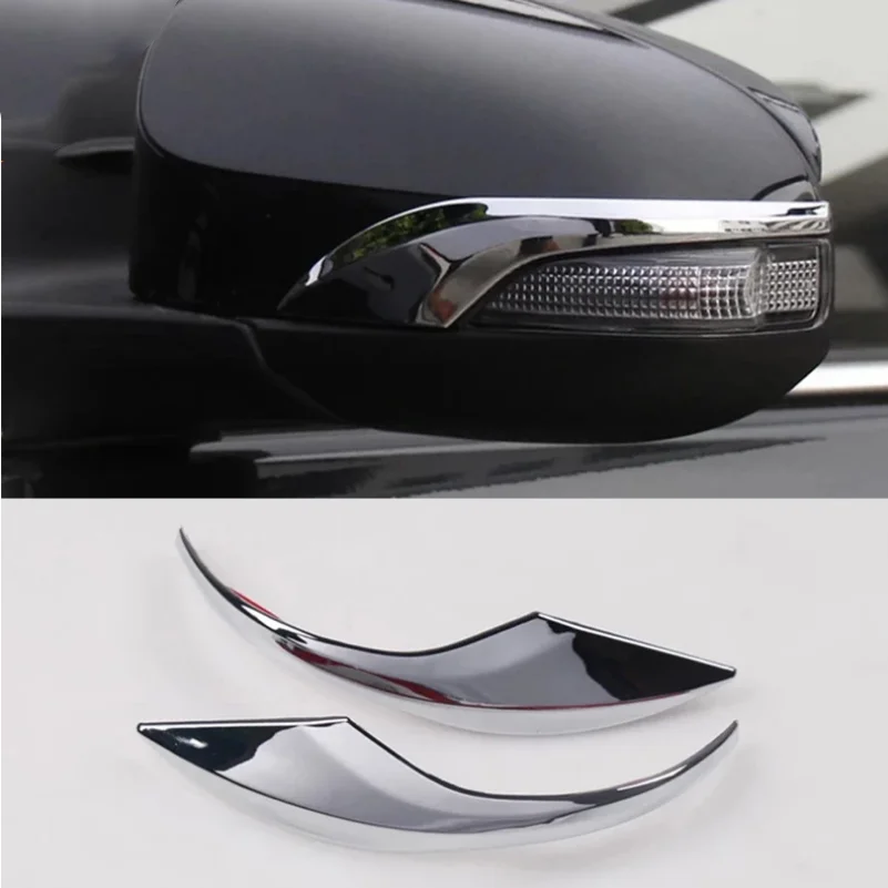 

For Toyota C-HR CHR 2016 2017 - 2021 2022 Side Rearview Mirror Strip Protect Decor Cover Trim Car Styling Exterior Accessories