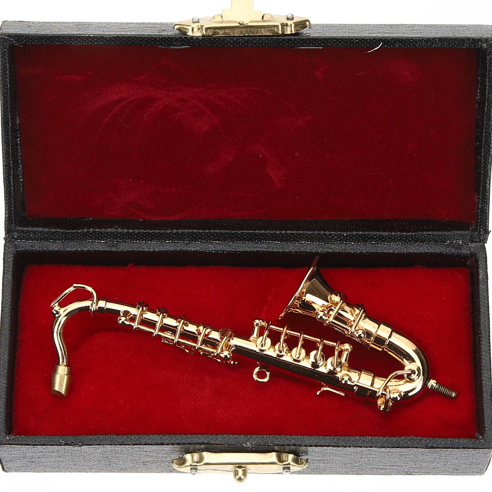 Pocket Saxophone Kit Mini Digital Wind Instrument Portable Musical Toy for Beginners and Kids