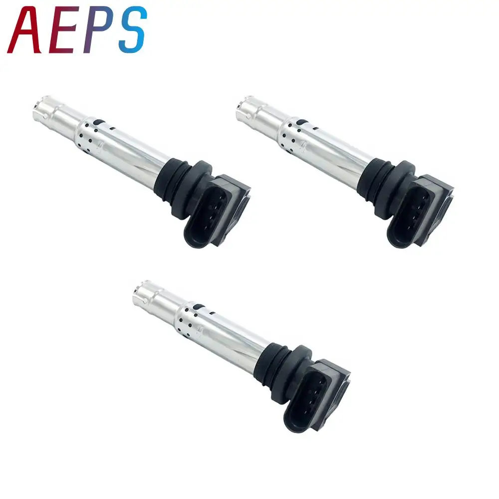 

036905715A 3Pcs Ignition Coil For VW Polo Seat Ibiza Skoda Fabia 1.2L 036905715C