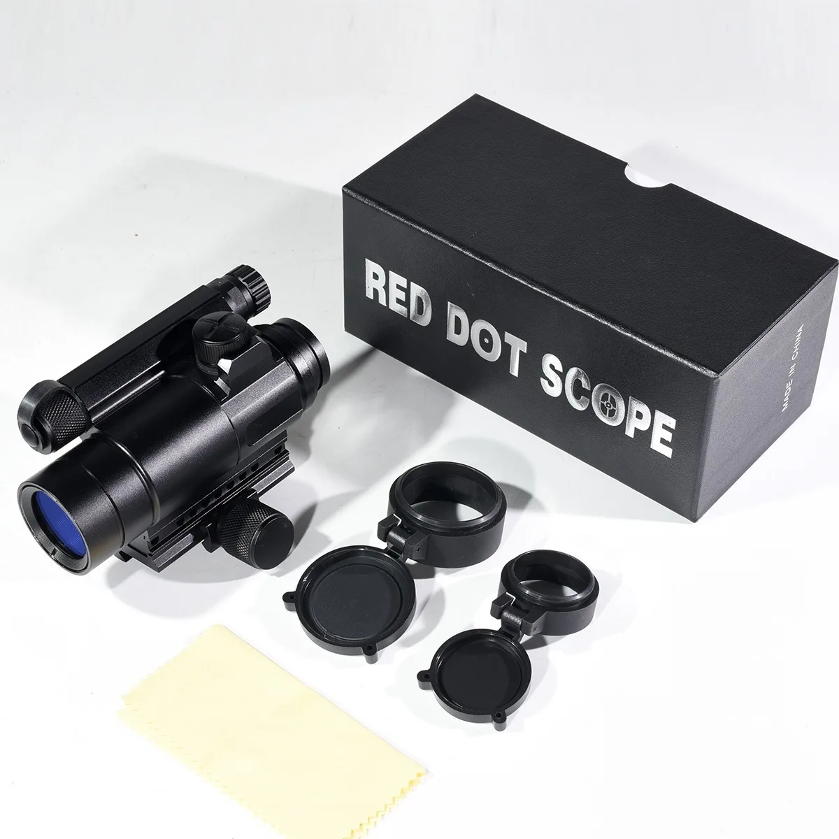 Tactical M3/M4 Red Dot Sight Precision Reflex Scope Red Green Dot Adjustable Compact Collimator Hunting Fit 20mm Rail Mount - view 5