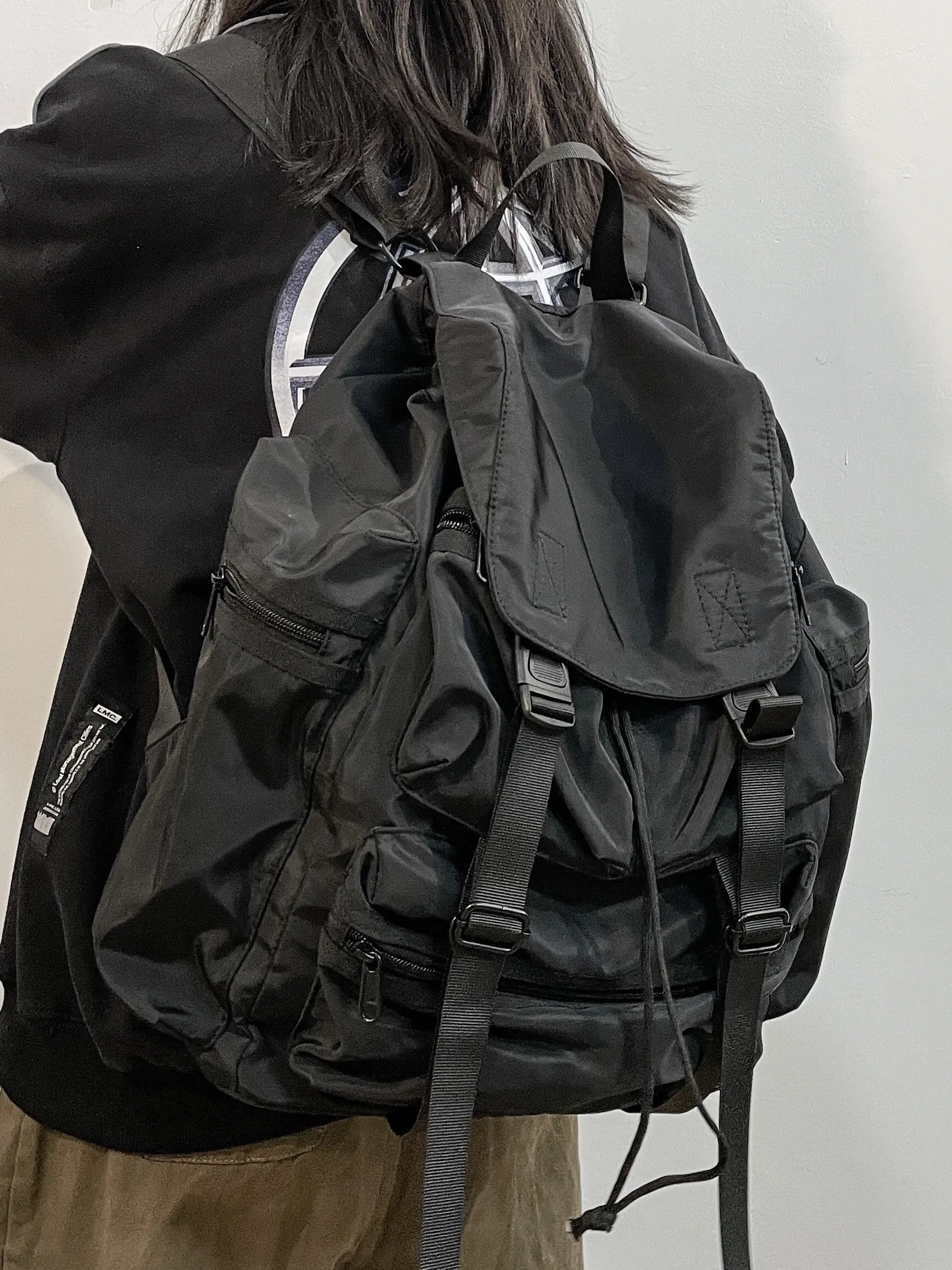 

Givenivan Large Capaci Sports Travel Bapa Double oulder Bag for High School Students Workwear Bookbag ex