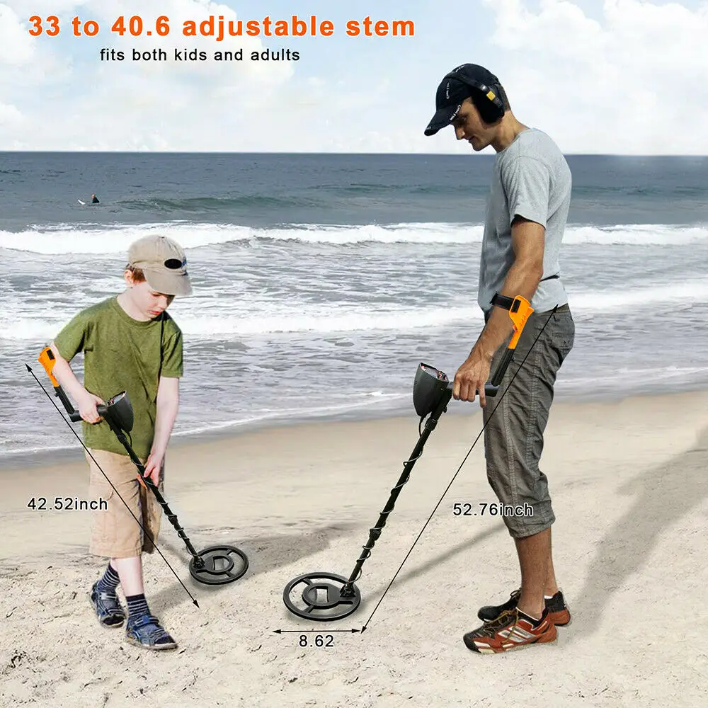 Easy Installation Metal Detector Underground Metal Detector High Sensitivity Treasure Gold Metal Detecting Metal Finder Beginner