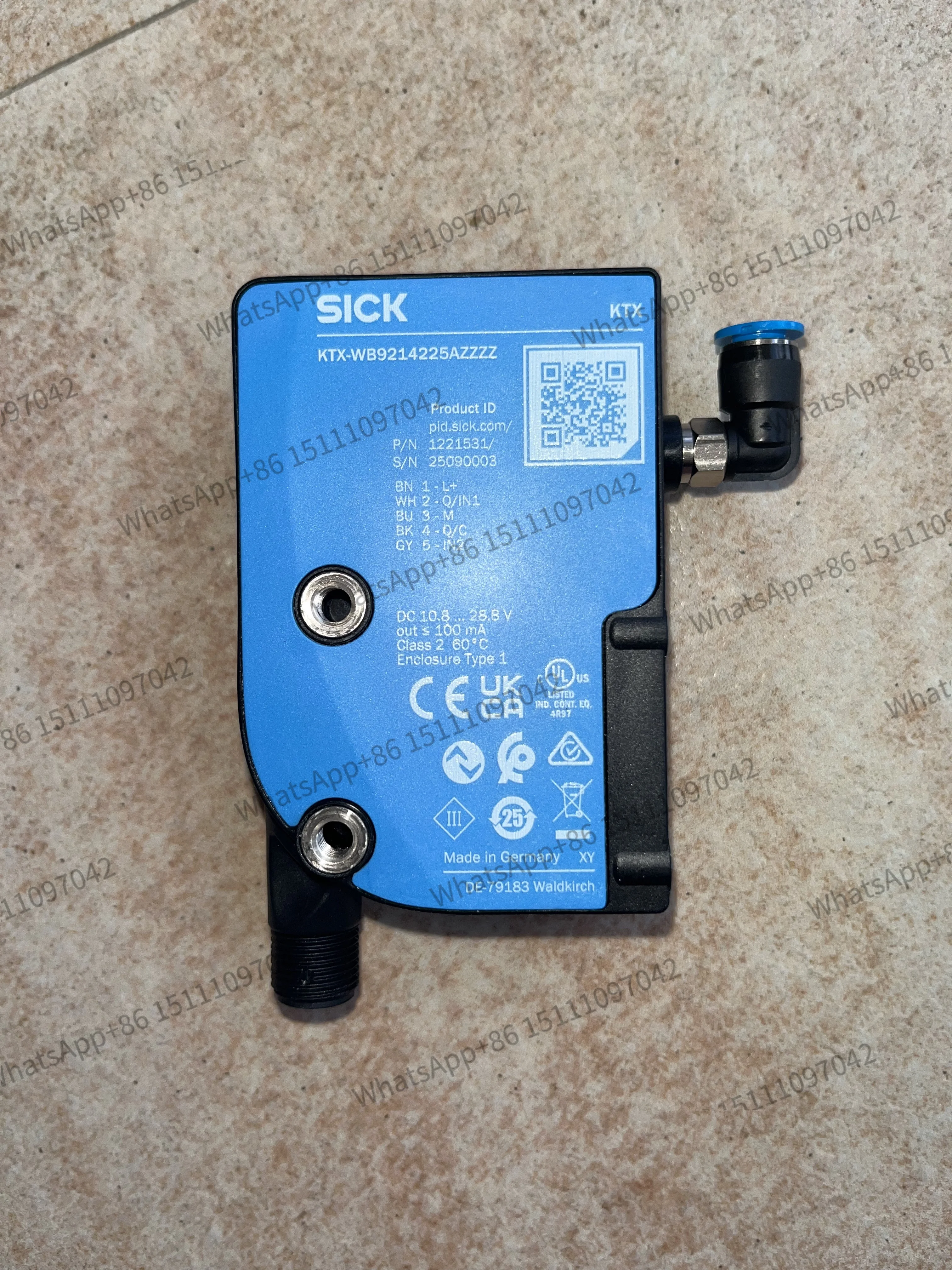 sick Color Code Sensor KTX-WB9214225AZZZZZZZZZZZDZZZZZZZ1   1221531