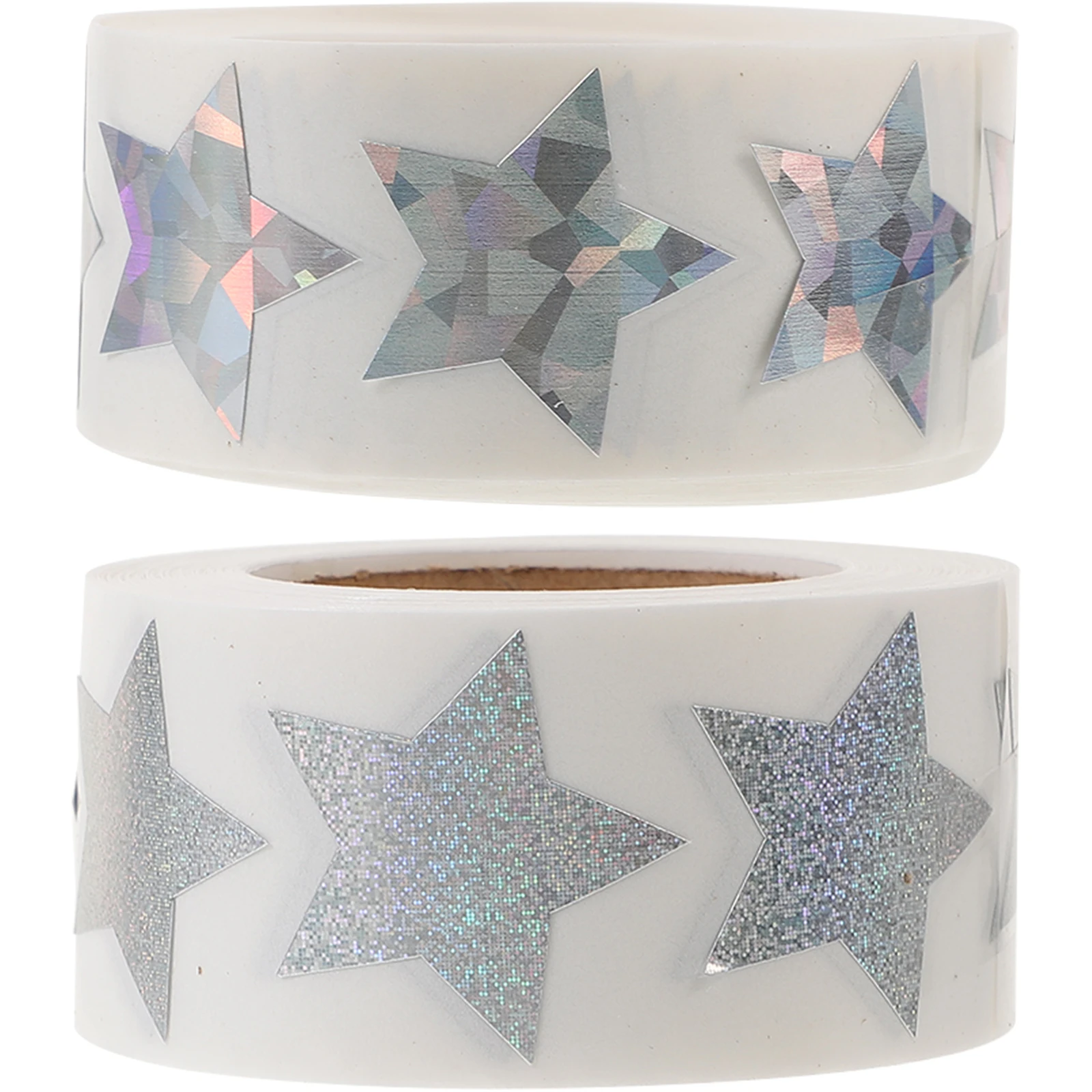 

2 Rolls Star Scrapbooking Decorative Diary Diy Decor Decals Glitter Holographic Scrapbook Journaling Supplies Gift Wrapping
