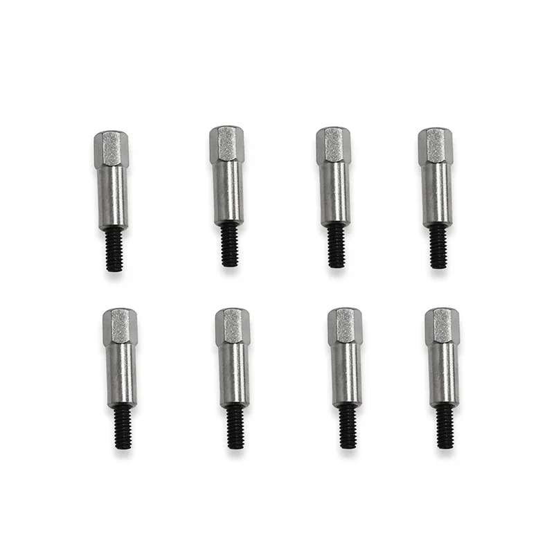 CHROME VALVE COVER BOLT SET FITS CHEVY 283 305 327 350 383 SBC STUD KIT 8 Pc SET