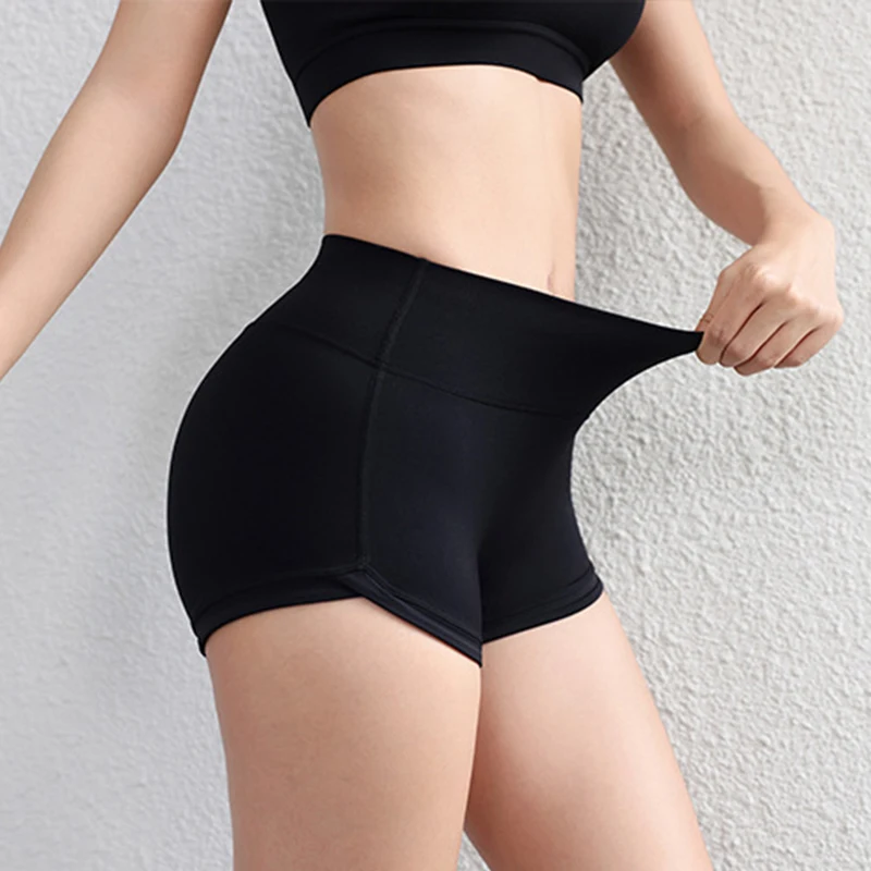 TRY TO BN Yoga Sports Shorts Pants Scrunch Leggings Fitness High Waist Workout Tight Women Jogging Cycling Training Gym Clothing
