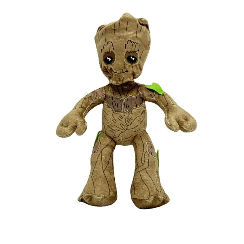 Marvel Guardians of the Galaxy Groot peripheral movie cartoon cute Q version plush doll children's toys holiday gift ornaments