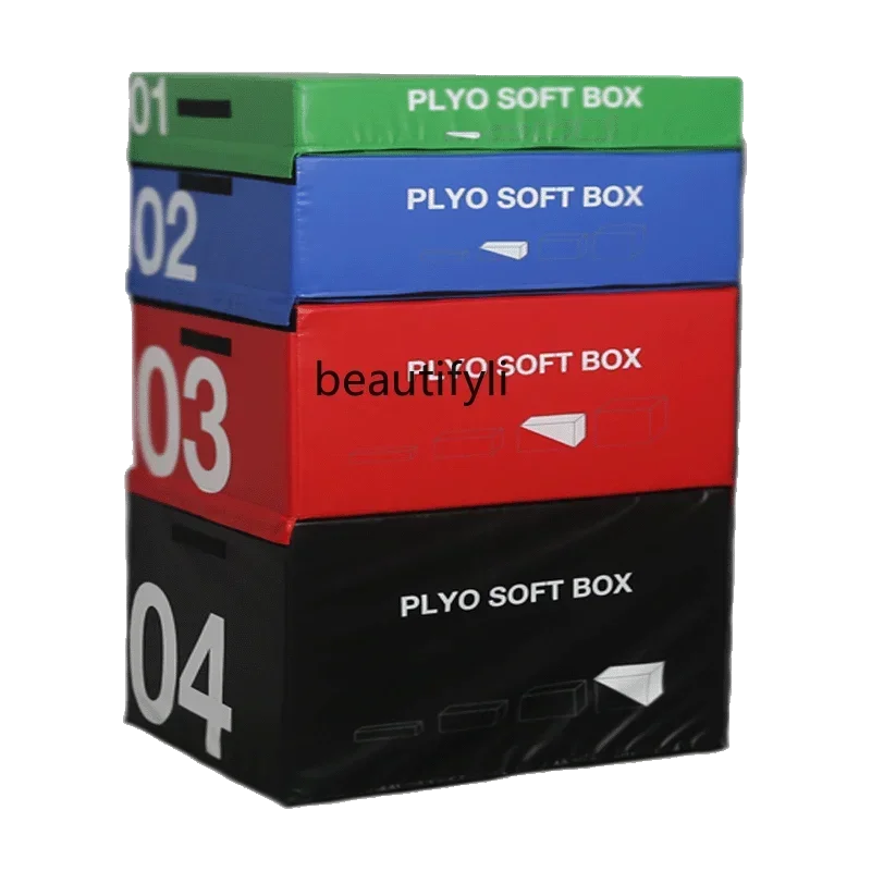 A49 Vault training four-in-one jumping box fitness step box bouncing physical jumping box