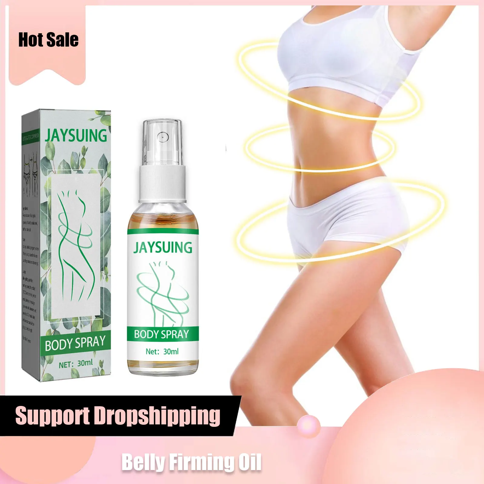 Body Firming Oil Belly Thigh S-limming W-eight Loss Reduce Cellulite Fat B-urning Tightening Lifting Massage Body Shaping Serum