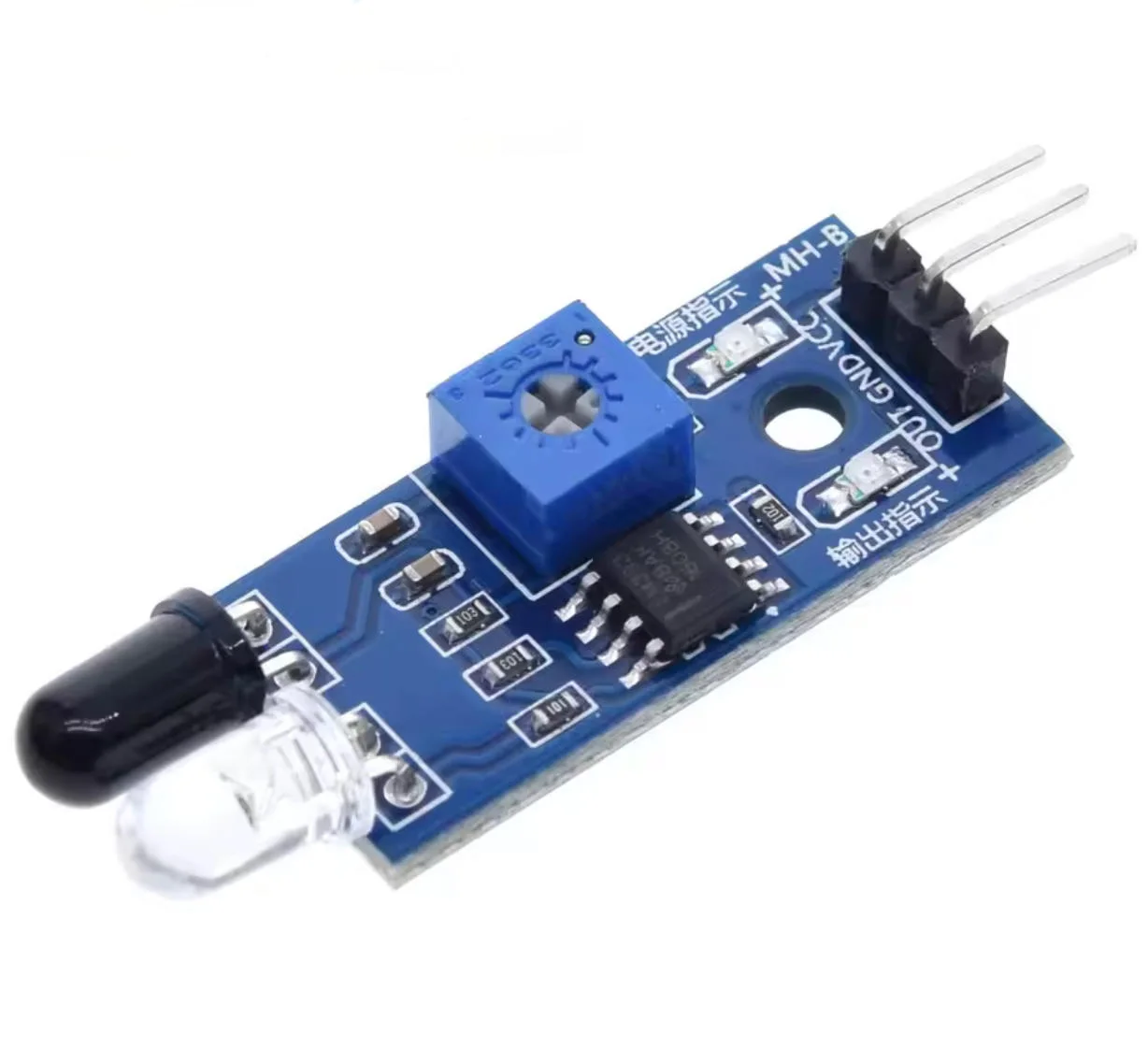 1/5PCS IR Infrared Obstacle Avoidance Sensor Module for Arduino Diy Smart Car Robot Reflective Photoelectric 3PIN