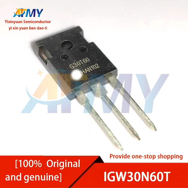 4piece G30T60 IGW30N60T 600V 30A Variable Frequency AC IGBT Power Transistor