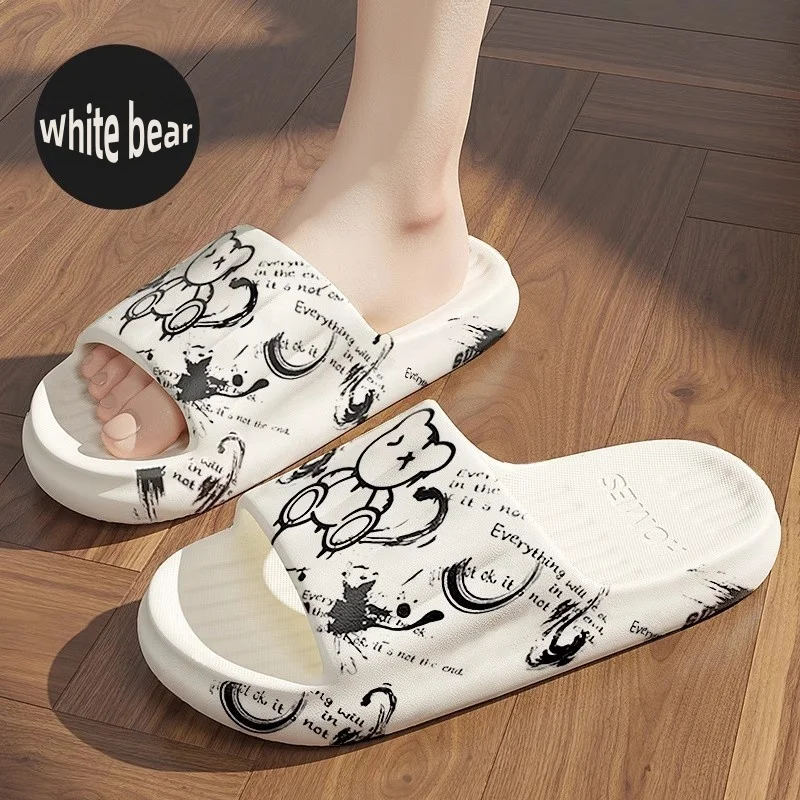 شبشب خاص للسيدات 2025 صنادل جديدة للحمام المنزلي الداخلي صنادل إيفا أحذية صيفية للرجال