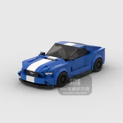 MOC Mustang 344pcs Car Racer  FIT Brick Racing Super Building Block Bricks Toys Kids Gifts