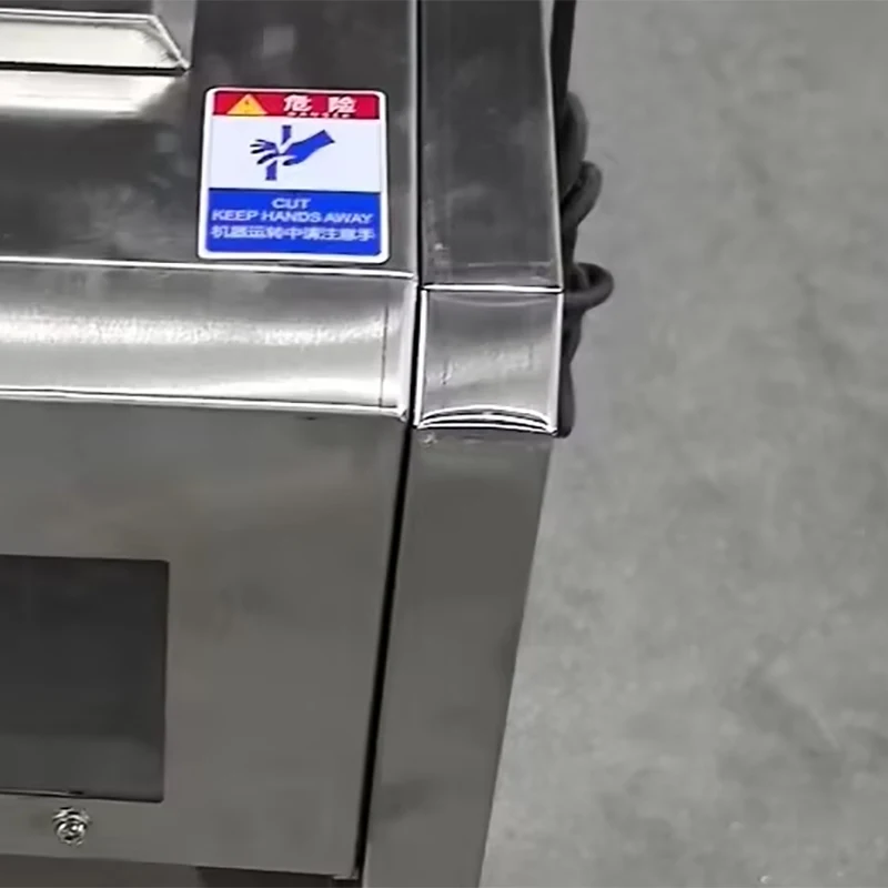 Fully Automatic Commercial Stainless Steel Meat Slicer New Condition Diced Beef Slices Meat Rolls Shredded Meat Cutter