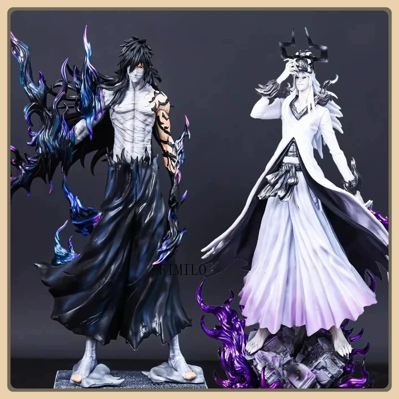 Estatua de Anime BLEACH Kurosaki Ichigo Ulquiorra figura figuras de acción Hollowfication colección de PVC estatua modelo regalos de cumpleaños