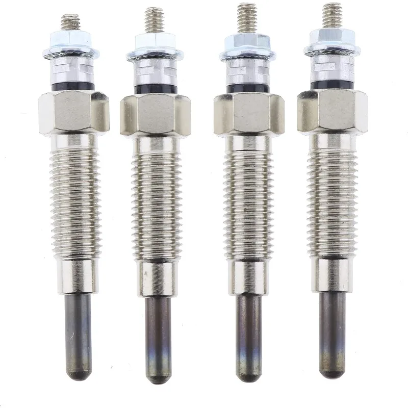 

MUGURO 4PCS 15221-65510 15401-65510 15521-65512 Glow Plug for Bobcat 743 643 743B Kubota V1402 V1702 V1902